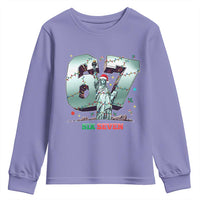 Statue Of Liberty Six Seven Meme Youth Sweatshirt Trendy Gen Z Christmas Gift - Wonder Print Shop