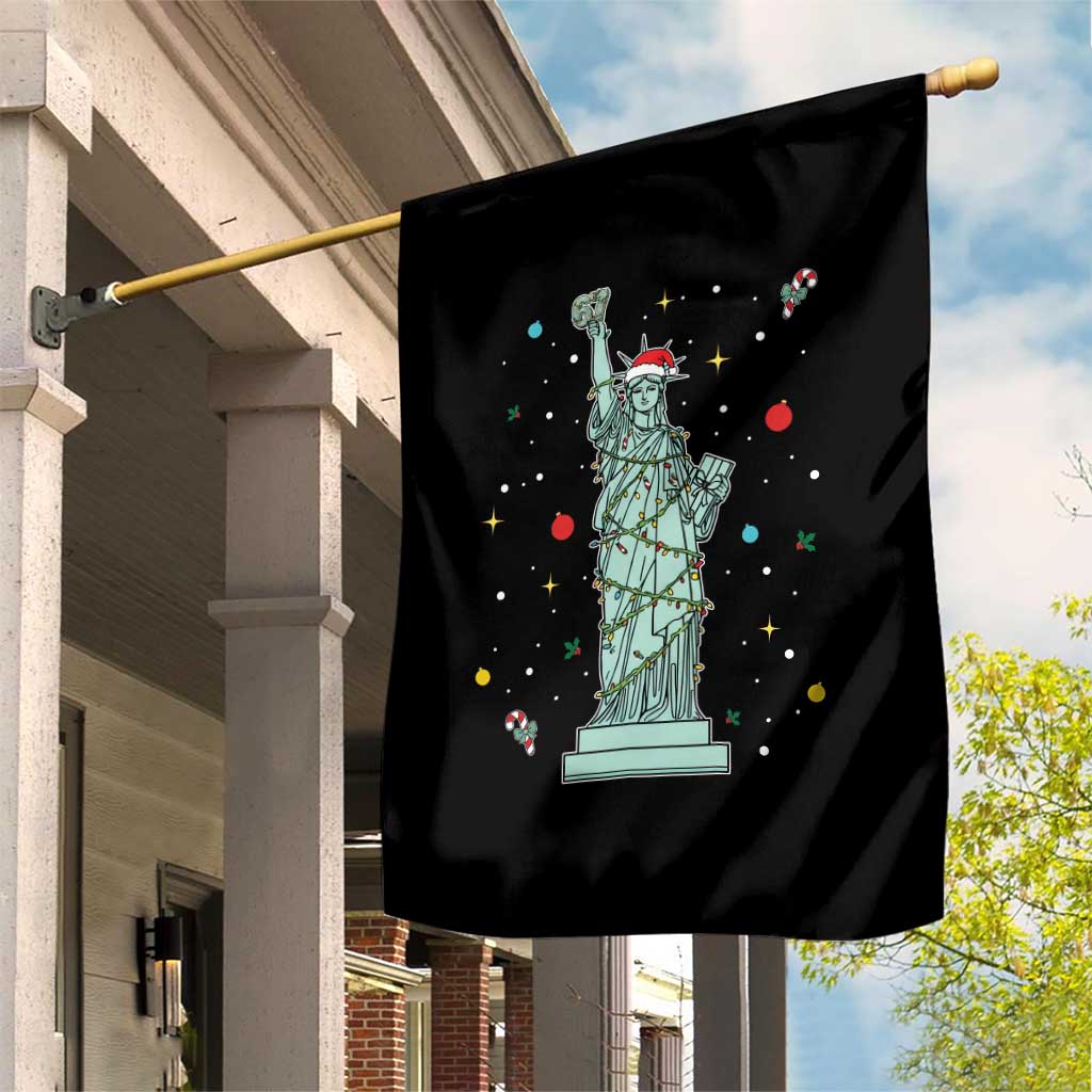 Statue Of Liberty Six Seven Meme Garden Flag Gen Alpha 67 Trend Christmas Gift - Wonder Print Shop
