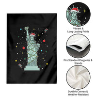Statue Of Liberty Six Seven Meme Garden Flag Gen Alpha 67 Trend Christmas Gift - Wonder Print Shop