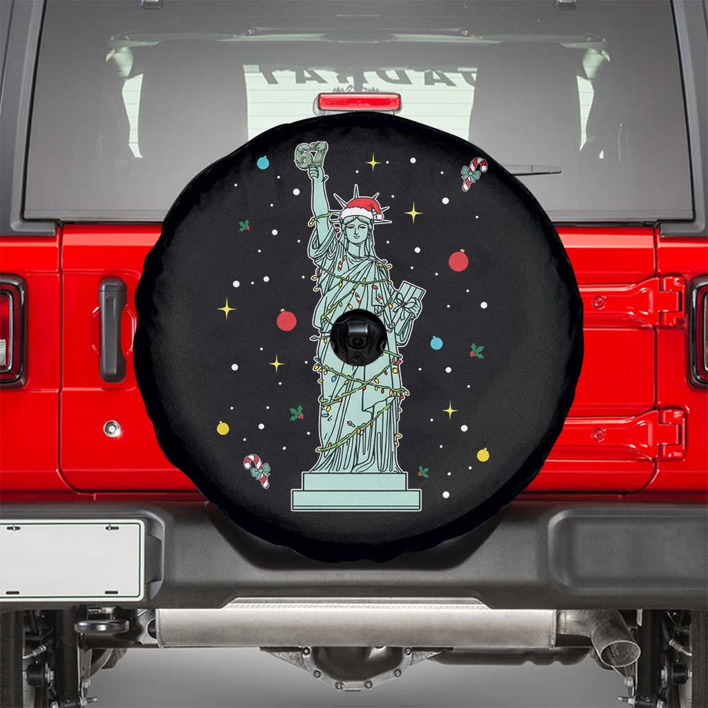 Statue Of Liberty Six Seven Meme Spare Tire Cover Gen Alpha 67 Trend Christmas Gift - Wonder Print Shop