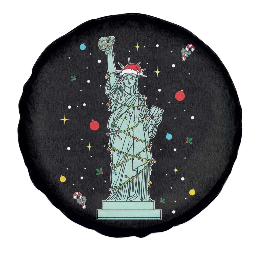 Statue Of Liberty Six Seven Meme Spare Tire Cover Gen Alpha 67 Trend Christmas Gift - Wonder Print Shop
