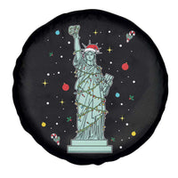 Statue Of Liberty Six Seven Meme Spare Tire Cover Gen Alpha 67 Trend Christmas Gift - Wonder Print Shop