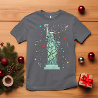Statue Of Liberty Six Seven Meme T Shirt Gen Alpha 67 Trend Christmas Gift - Wonder Print Shop