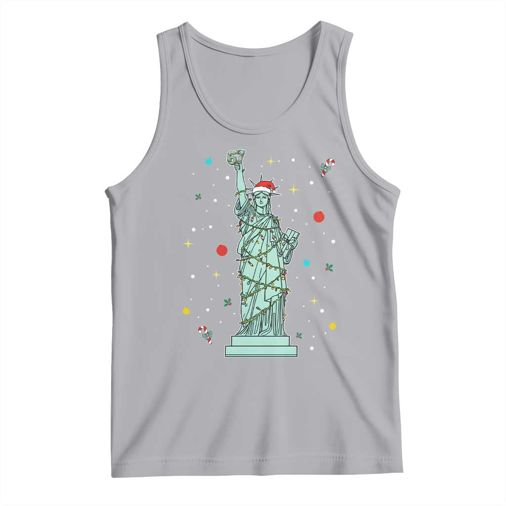 Statue Of Liberty Six Seven Meme Tank Top Gen Alpha 67 Trend Christmas Gift - Wonder Print Shop