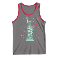 Statue Of Liberty Six Seven Meme Tank Top Gen Alpha 67 Trend Christmas Gift - Wonder Print Shop