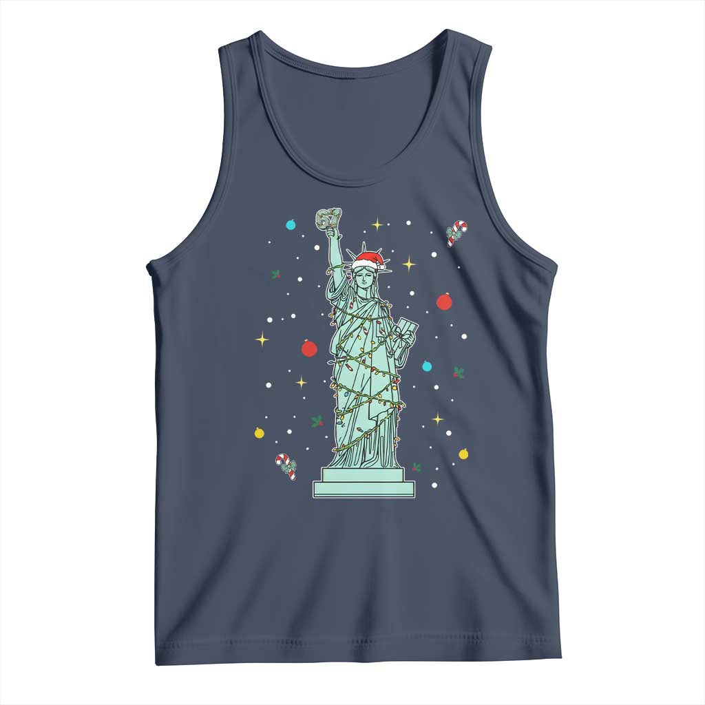 Statue Of Liberty Six Seven Meme Tank Top Gen Alpha 67 Trend Christmas Gift - Wonder Print Shop