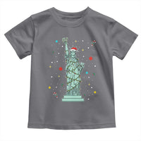 Statue Of Liberty Six Seven Meme Toddler T Shirt Gen Alpha 67 Trend Christmas Gift - Wonder Print Shop