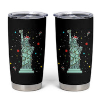 Statue Of Liberty Six Seven Meme Tumbler Cup Gen Alpha 67 Trend Christmas Gift - Wonder Print Shop
