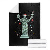 Doot Doot 67 Statue Of Liberty Throw Blanket Funny Gen Alpha 67 Trend Christmas Gift - Wonder Print Shop