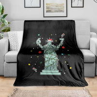 Doot Doot 67 Statue Of Liberty Throw Blanket Funny Gen Alpha 67 Trend Christmas Gift - Wonder Print Shop