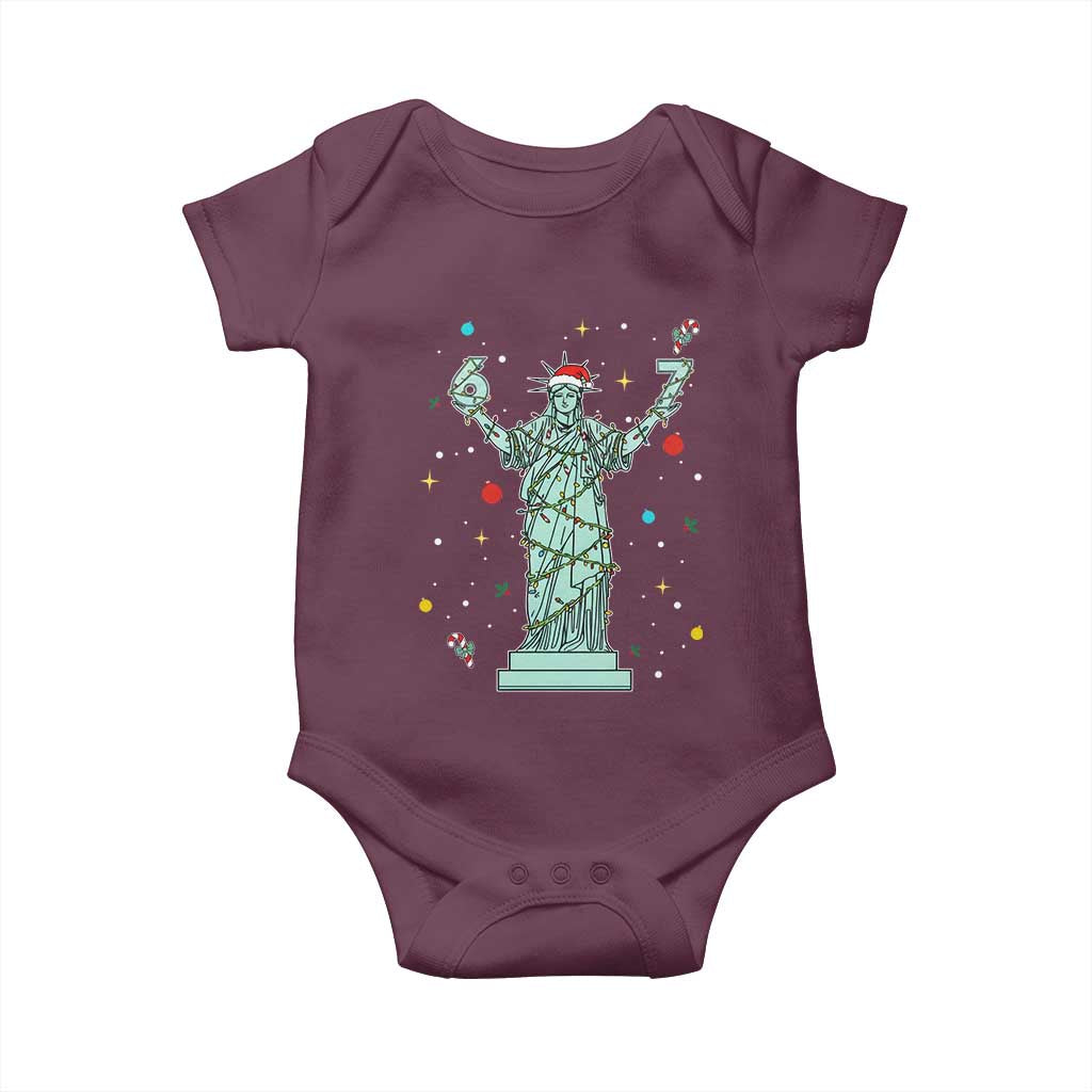 Doot Doot 67 Statue Of Liberty Baby Onesie Funny Gen Alpha 67 Trend Christmas Gift - Wonder Print Shop
