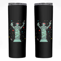 Doot Doot 67 Statue Of Liberty Skinny Tumbler Funny Gen Alpha 67 Trend Christmas Gift - Wonder Print Shop