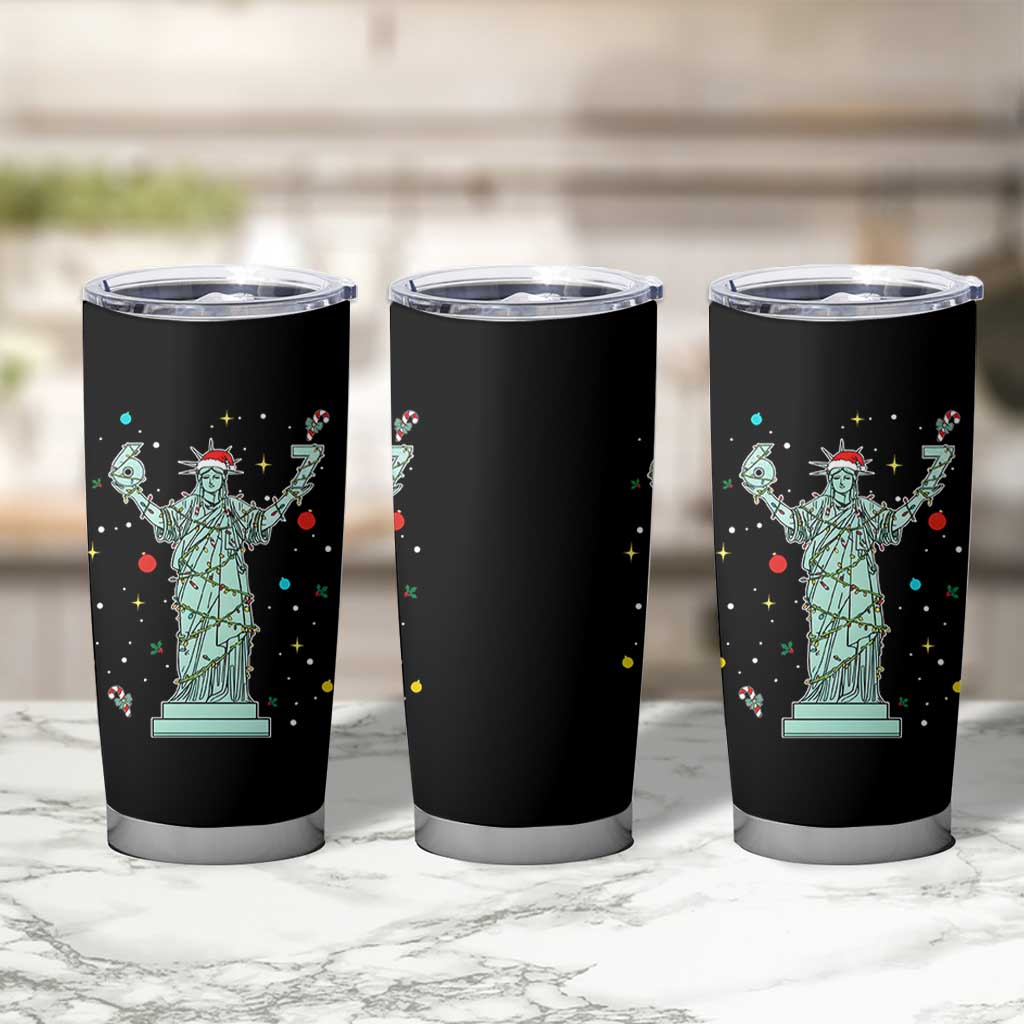 Doot Doot 67 Statue Of Liberty Tumbler Cup Funny Gen Alpha 67 Trend Christmas Gift - Wonder Print Shop