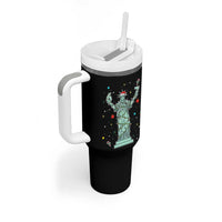 Doot Doot 67 Statue Of Liberty Tumbler With Handle Funny Gen Alpha 67 Trend Christmas Gift - Wonder Print Shop