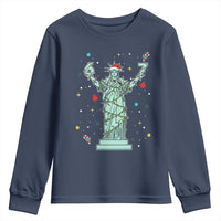 Doot Doot 67 Statue Of Liberty Youth Sweatshirt Funny Gen Alpha 67 Trend Christmas Gift - Wonder Print Shop
