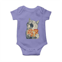 Six Seven Meme Cat 67 Pizza Nugget Baby Onesie Funny Gen Alpha 67 Trend Gift - Wonder Print Shop