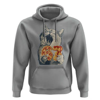 Six Seven Meme Cat 67 Pizza Nugget Hoodie Funny Gen Alpha 67 Trend Gift - Wonder Print Shop