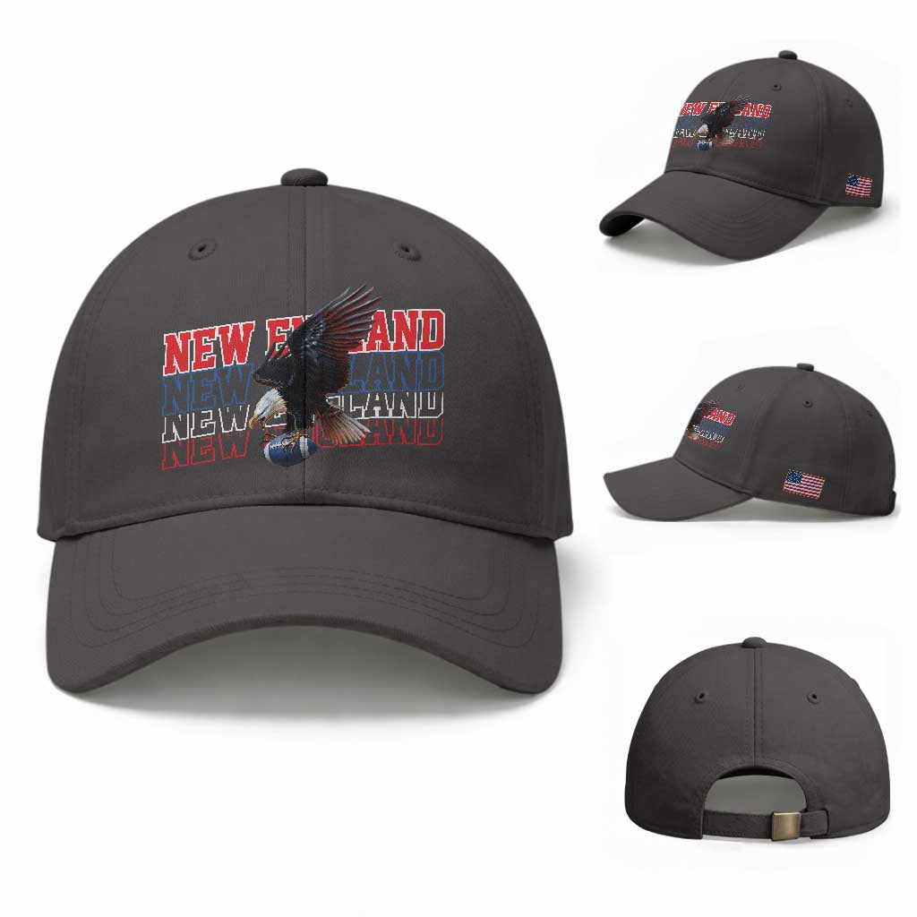 Vintage NE Football Fan Baseball Cap Game Day Lover Gift