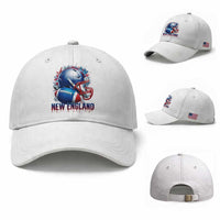 NE Football Spirit Baseball Cap Game Day Sports Fan Gift