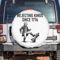 Rejecting Kings Since 1776 Spare Tire Cover Funny George Washington