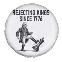 Rejecting Kings Since 1776 Spare Tire Cover Funny George Washington