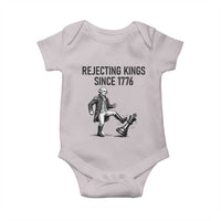 Rejecting Kings Since 1776 Baby Onesie Funny George Washington