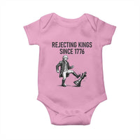 Rejecting Kings Since 1776 Baby Onesie Funny George Washington