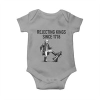 Rejecting Kings Since 1776 Baby Onesie Funny George Washington