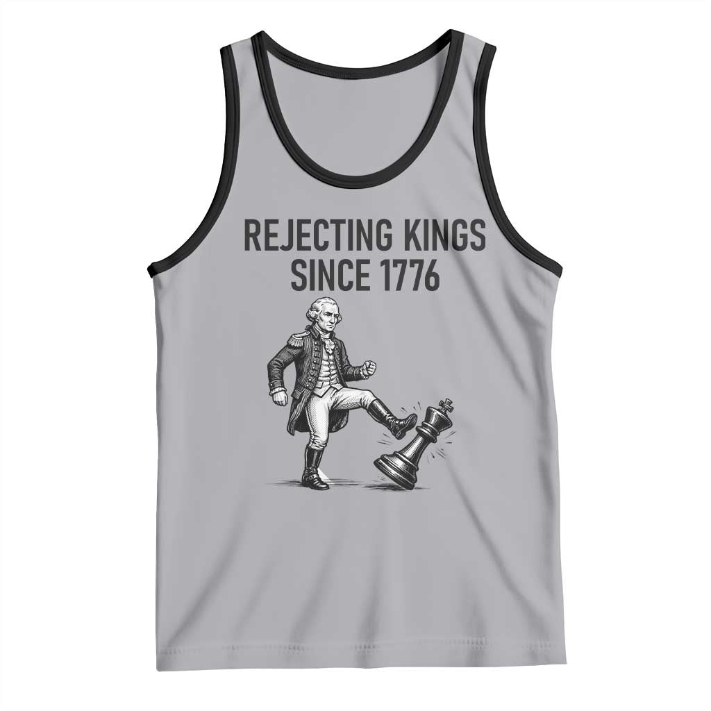 Rejecting Kings Since 1776 Tank Top Funny George Washington