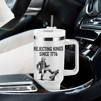 Rejecting Kings Since 1776 Tumbler With Handle Funny George Washington