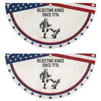 Rejecting Kings Since 1776 Patriotic Fan Flag Funny George Washington