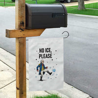 Funny George Washington Garden Flag No Ice Please