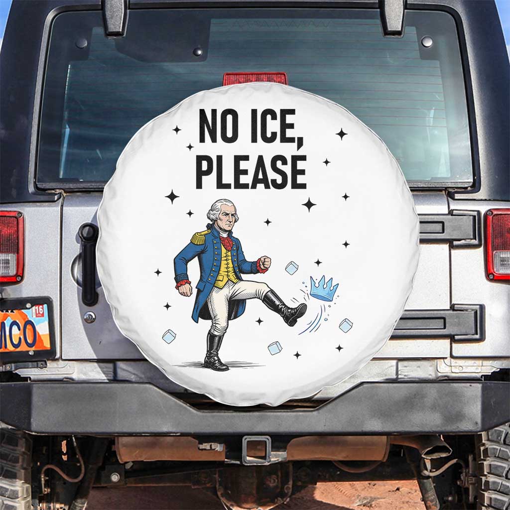 Funny George Washington Spare Tire Cover No Ice Please