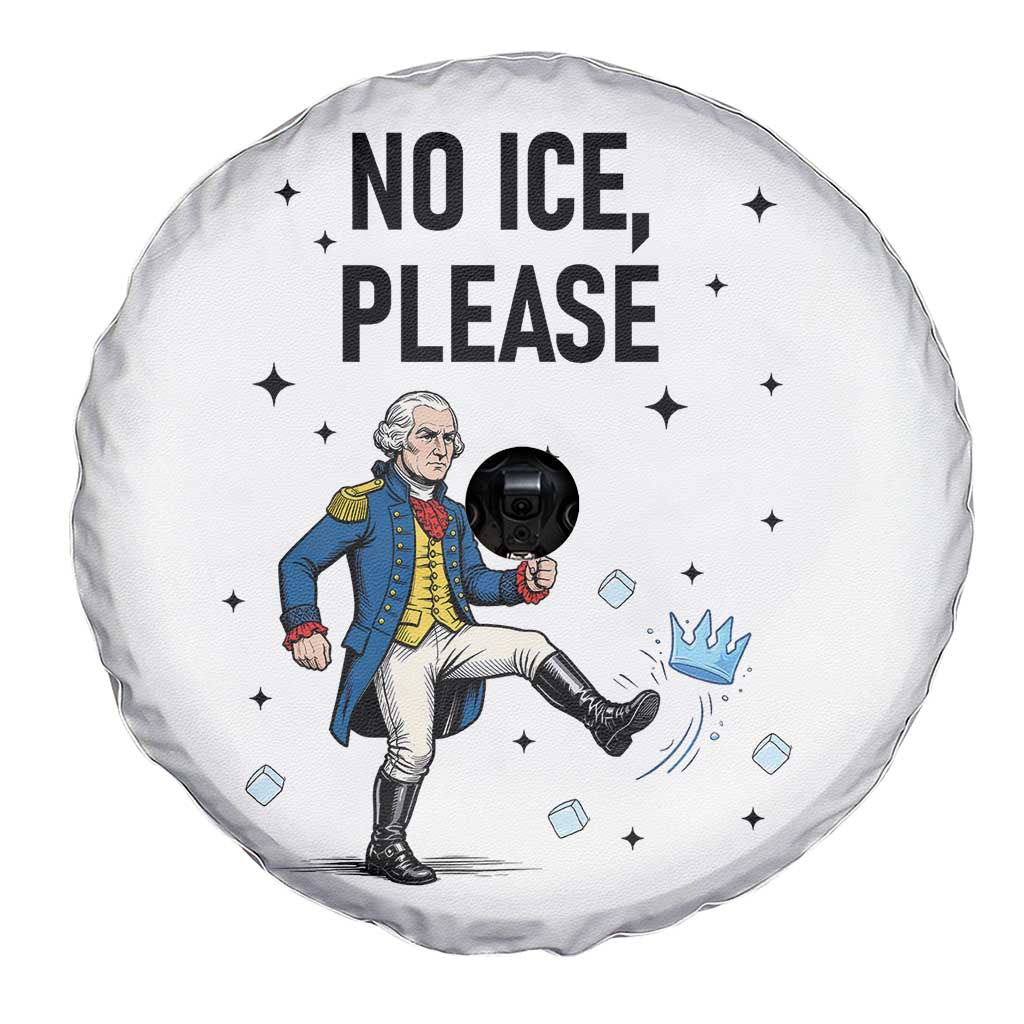 Funny George Washington Spare Tire Cover No Ice Please