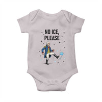 Funny George Washington Baby Onesie No Ice Please