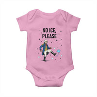 Funny George Washington Baby Onesie No Ice Please