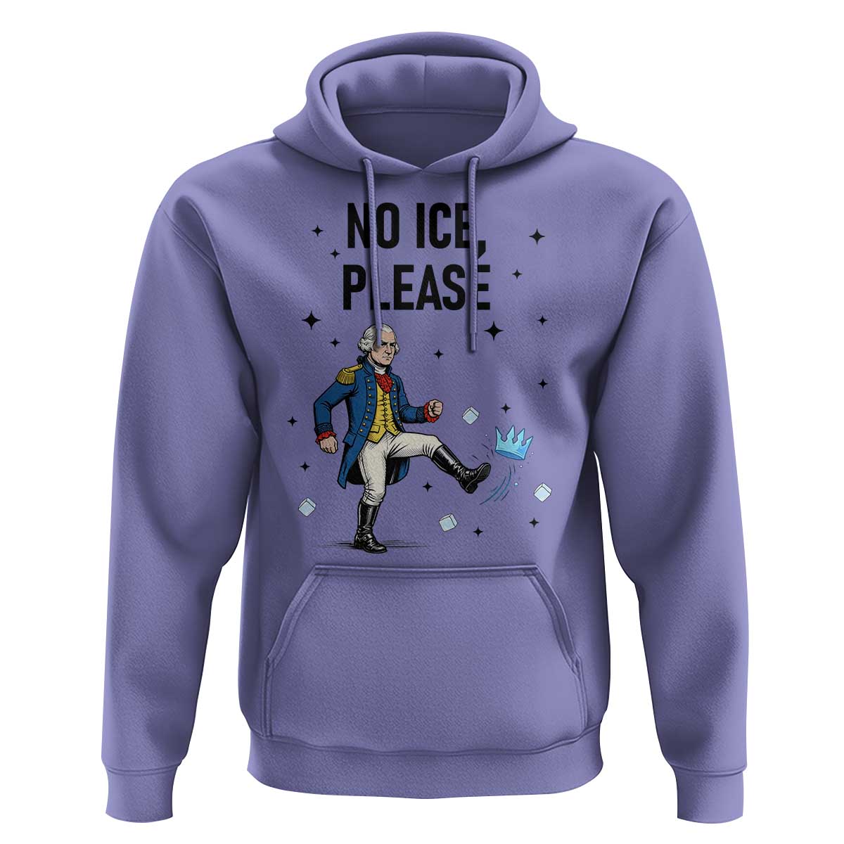 Funny George Washington Hoodie No Ice Please