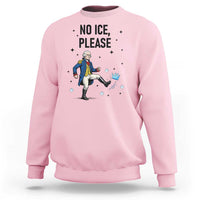 Funny George Washington Sweatshirt No Ice Please