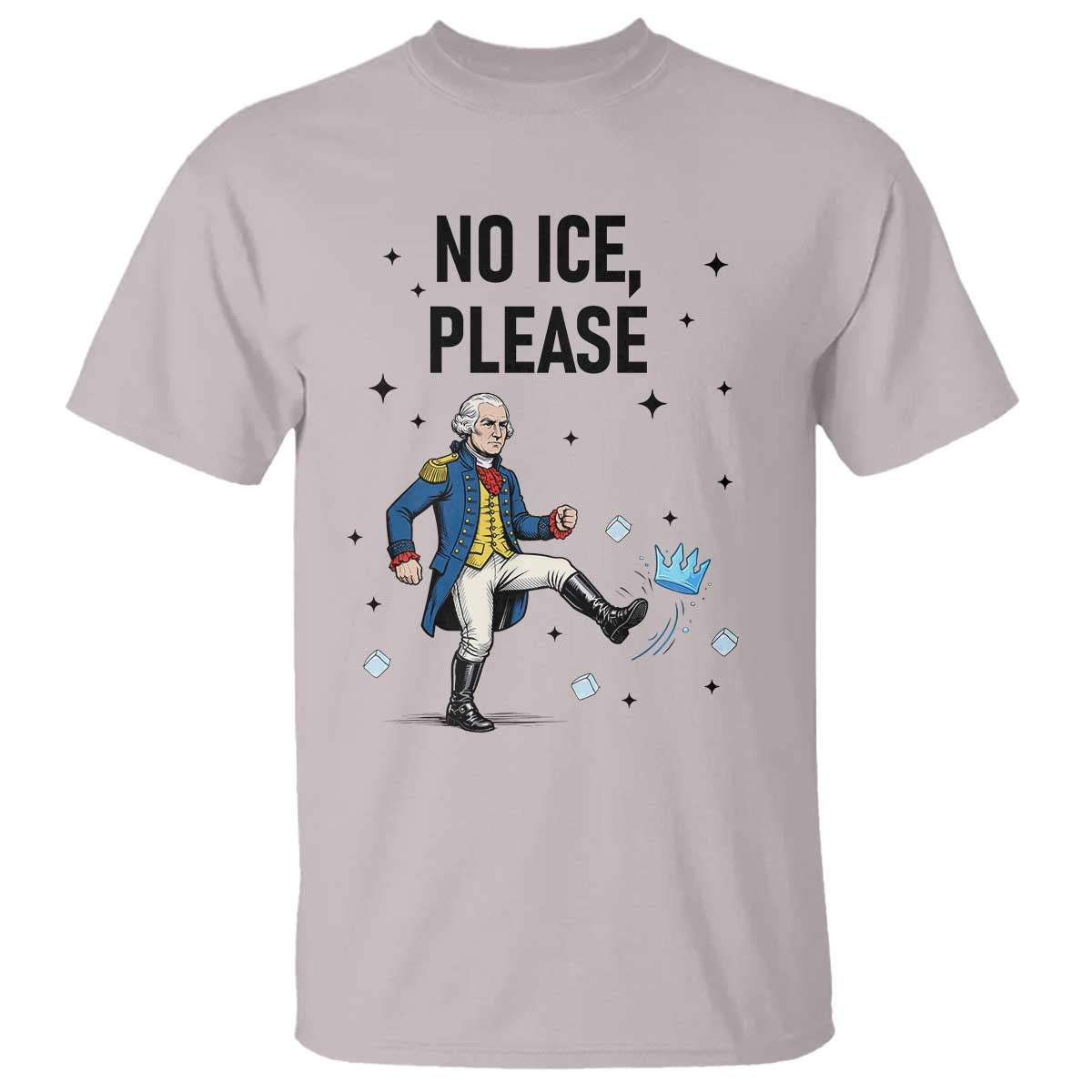 Funny George Washington T Shirt No Ice Please