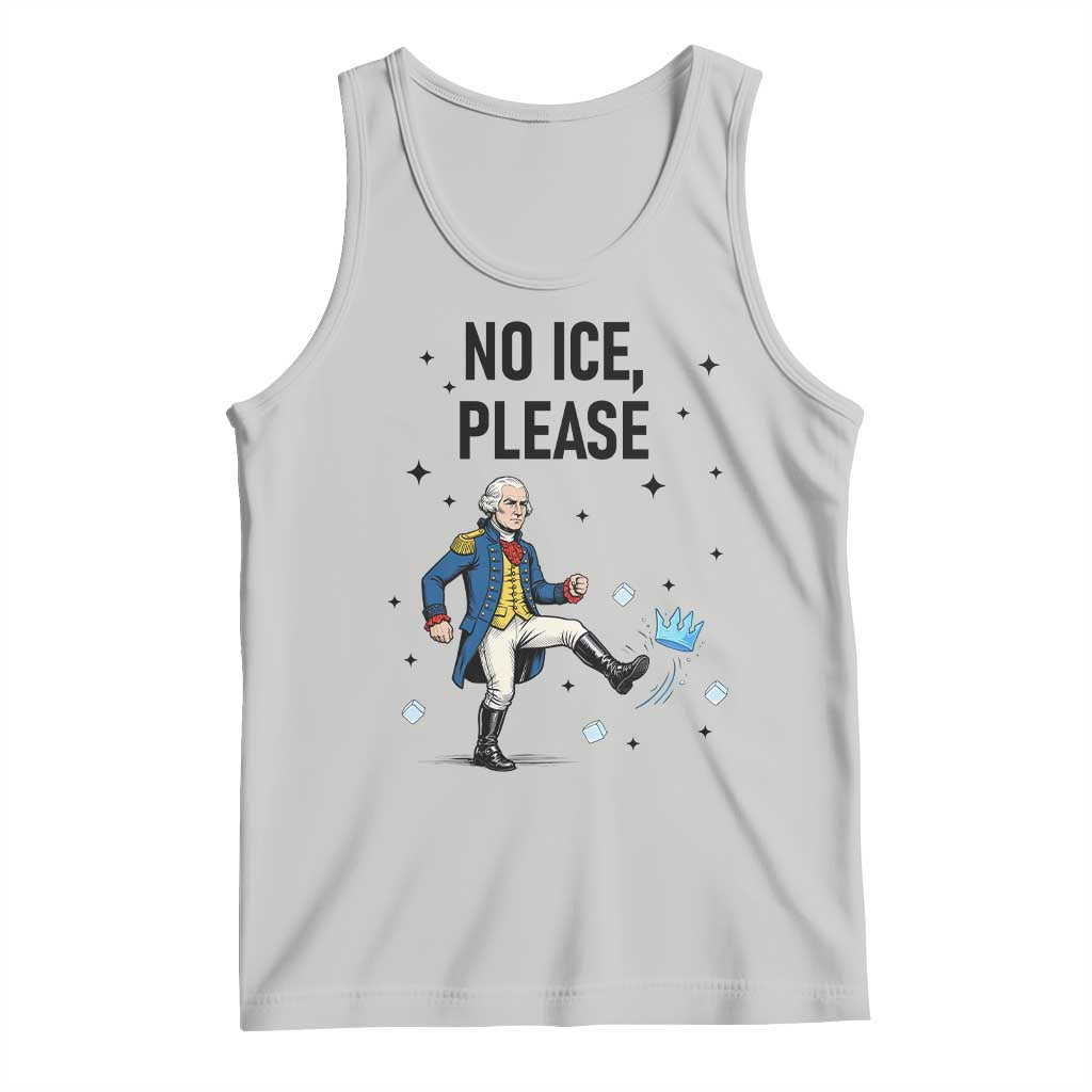 Funny George Washington Tank Top No Ice Please