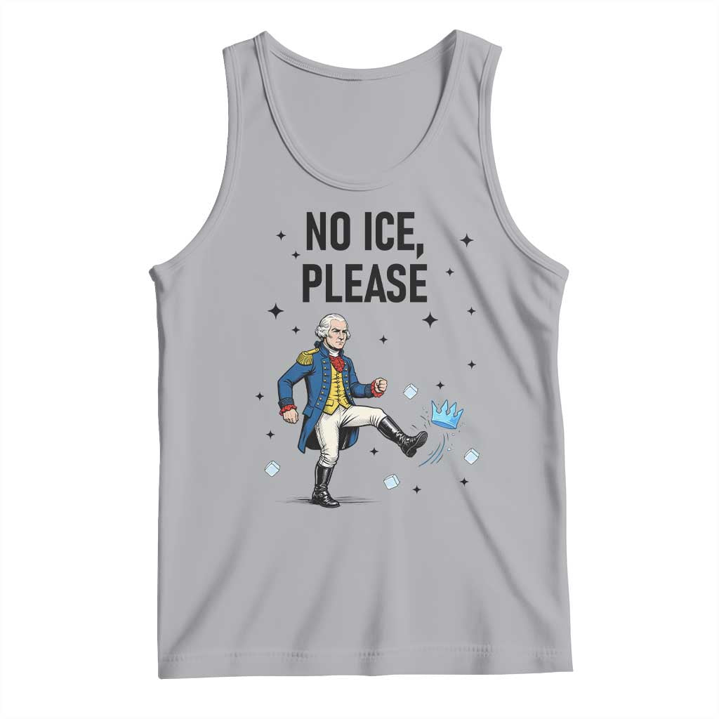 Funny George Washington Tank Top No Ice Please