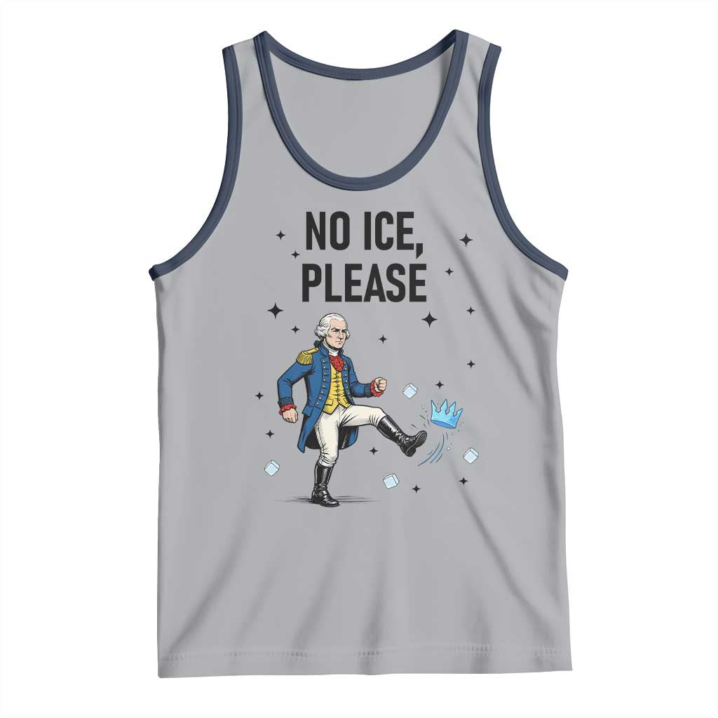 Funny George Washington Tank Top No Ice Please