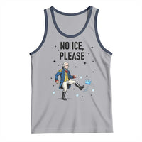 Funny George Washington Tank Top No Ice Please