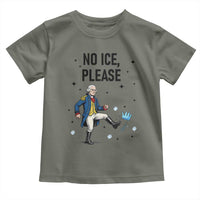 Funny George Washington Toddler T Shirt No Ice Please