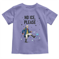 Funny George Washington Toddler T Shirt No Ice Please