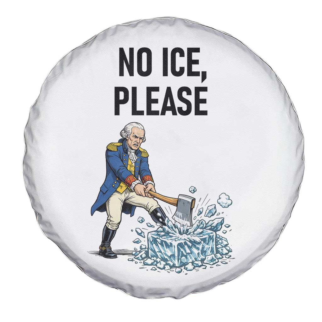 Funny George Washington Political Anti Ice Gift Spare Tire Cover