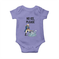Funny George Washington Political Anti Ice Gift Baby Onesie