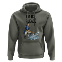 Funny George Washington Political Anti Ice Gift Hoodie