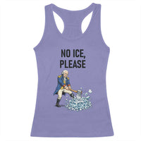 Funny George Washington Political Anti Ice Gift Racerback Tank Top