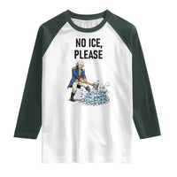 Funny George Washington Political Anti Ice Gift Raglan Shirt